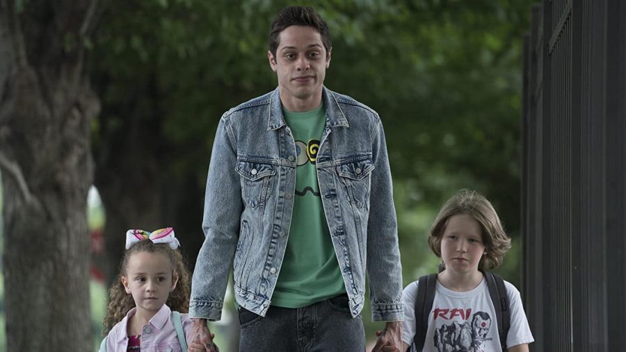 This screen-grab from the movie depicts a major moment of self-actualization for the character, Scott (Pete Davidson). 