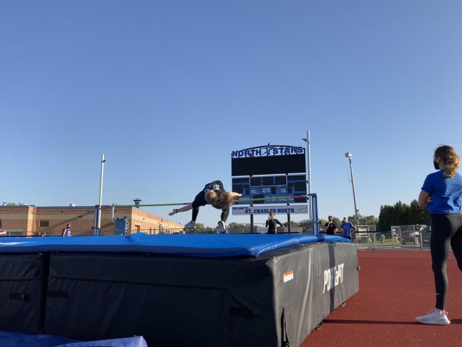 Track and Field Black and Blue Meet on October 6, 2020 (Lilly Dye, Junior) 