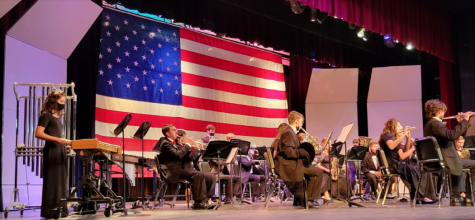 Musicians play at the Veterans Concert on Nov. 11.
