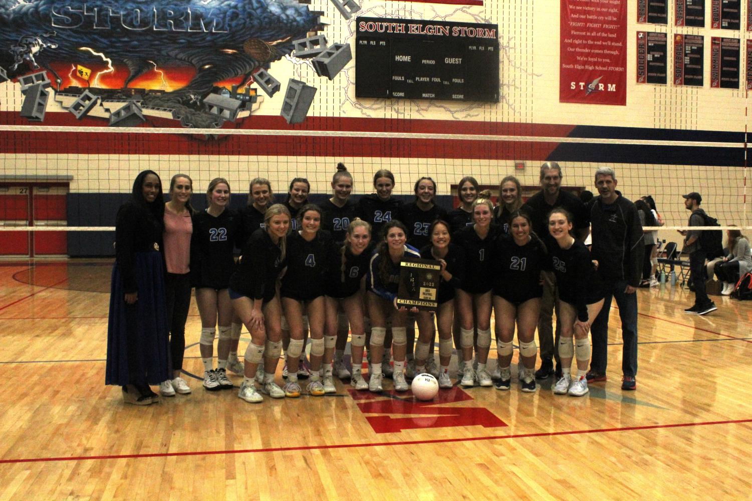 North Girls Volleyball Wins Regionals Stargazer