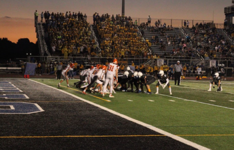 The North Stars playing on Sept. 9 against Wheaton-Warrenville South. 