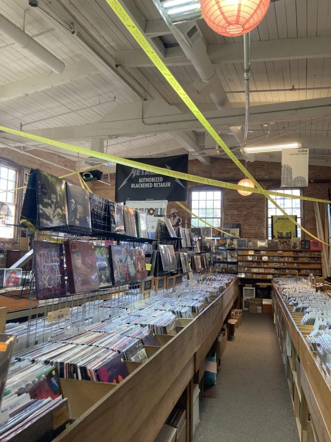 Kiss The Sky, a record store in Batavia, has seen increased interest from young people since the COVID-19 pandemic according to its owner.