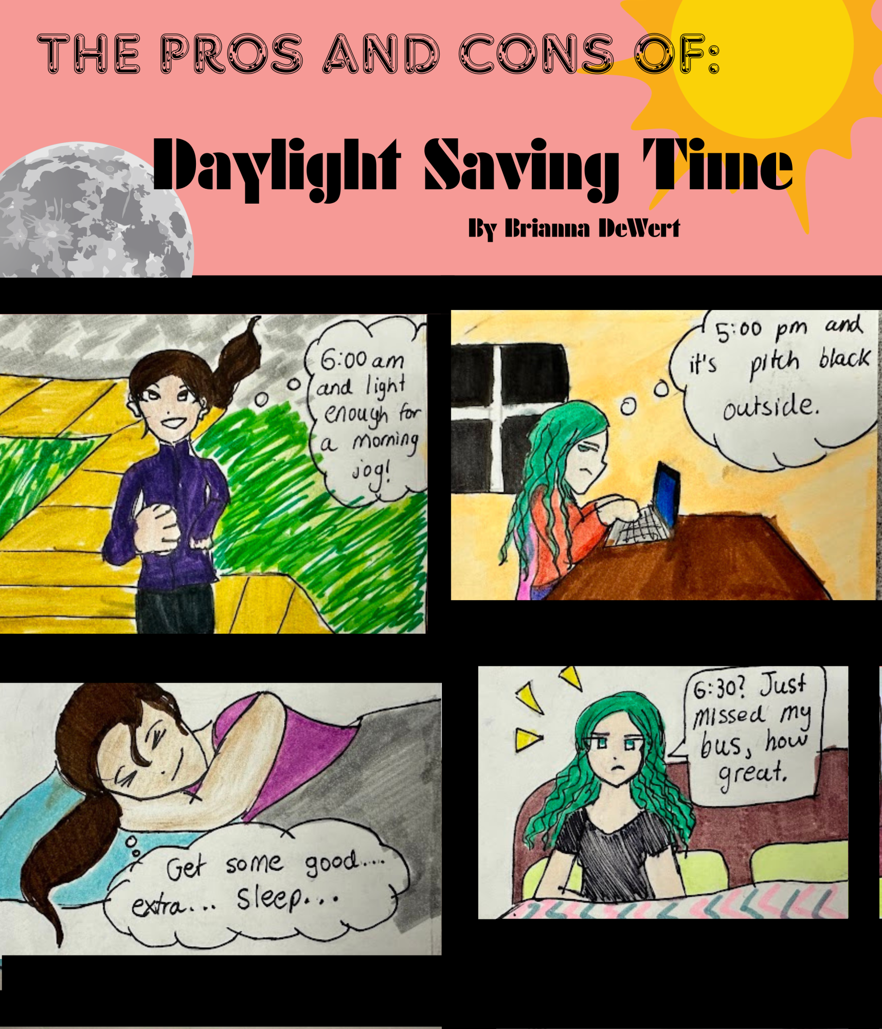 Comic: The Pros and Cons of Daylight Saving Time