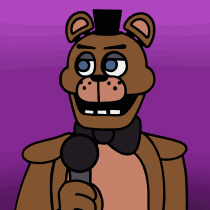 Five Nights at Freddys characters GIF. 
