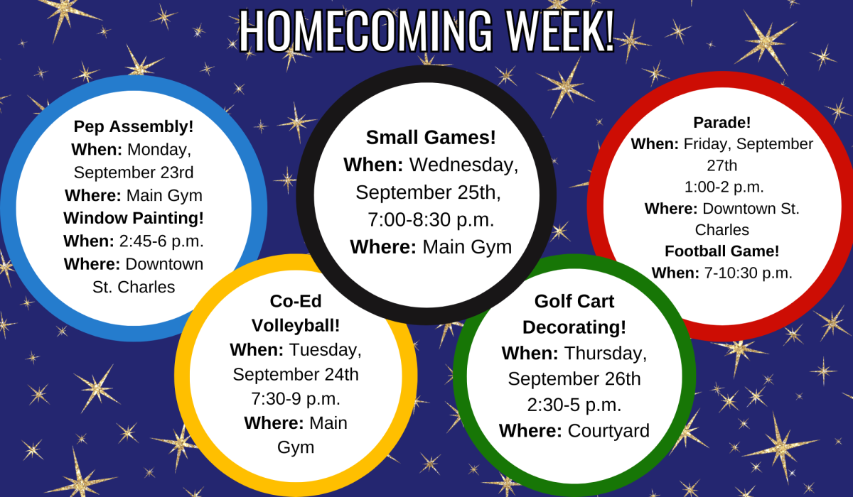 UPDATED Homecoming Week Infographic - Brianna DeWert