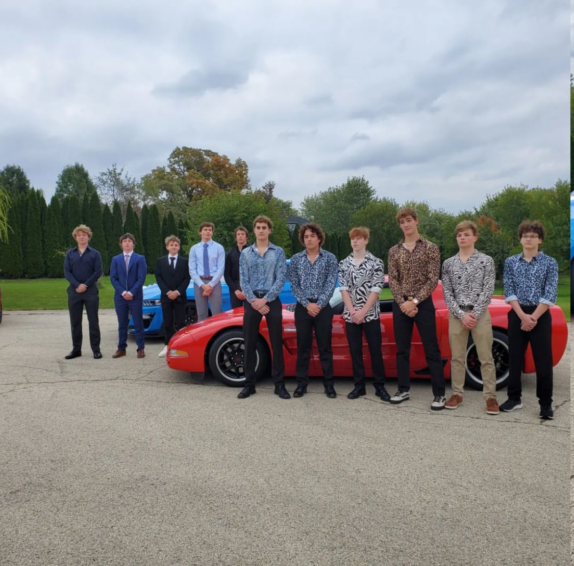 Brady Nightlinger and his Homecoming group.