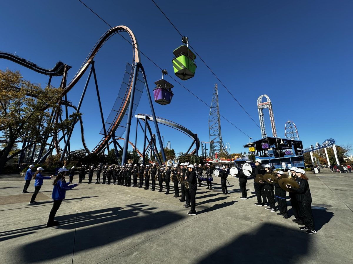 Gallery: Marching band travels to Cedar Point