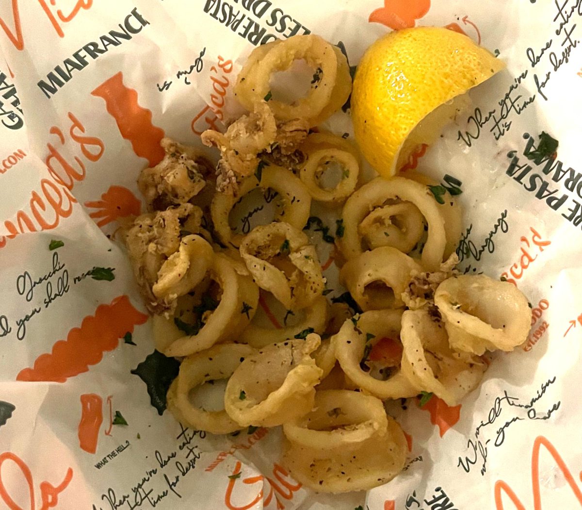 Mio Modo's calamari fritti