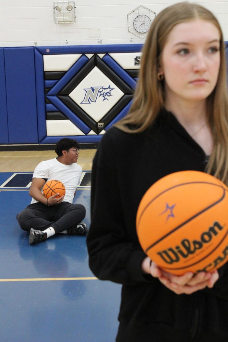 Jonathan Medina and Bronwyn How, sophomores