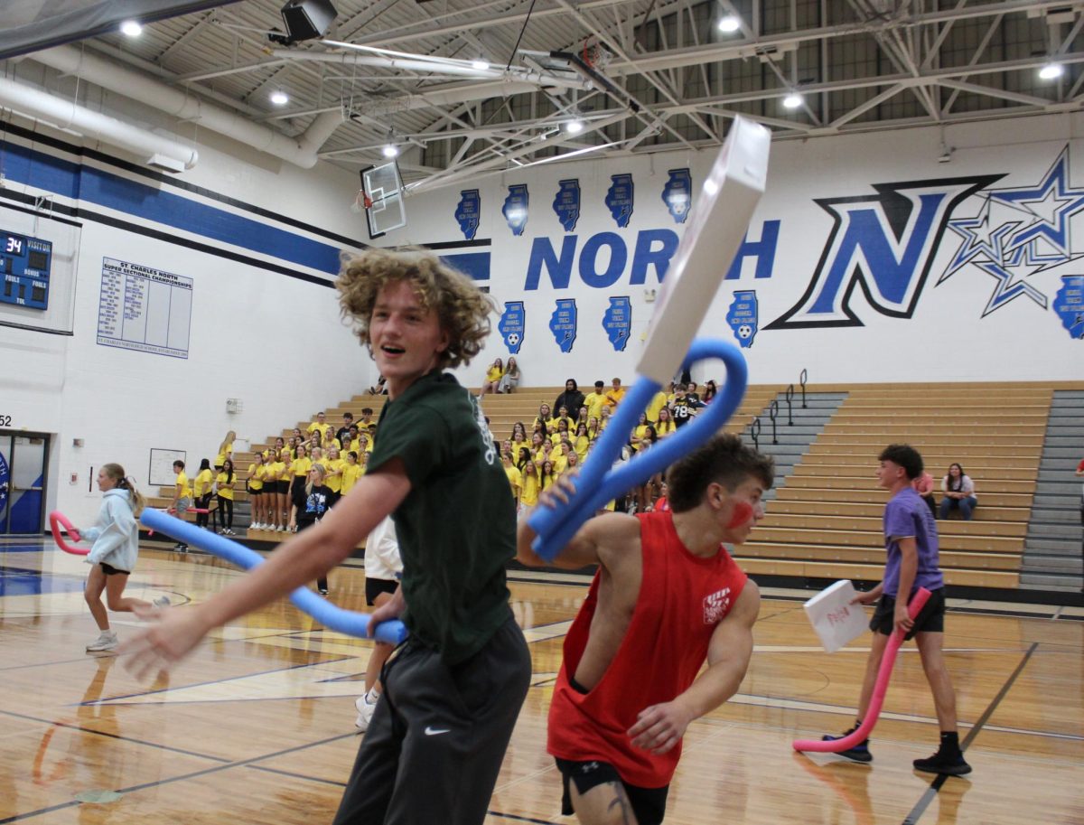 Junior Henry Hodge and senior Evan Bilow
