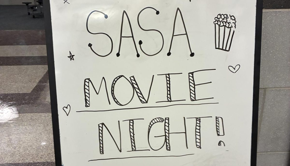 South Asian Student Association holds their first movie night fundraiser in the audiorium 