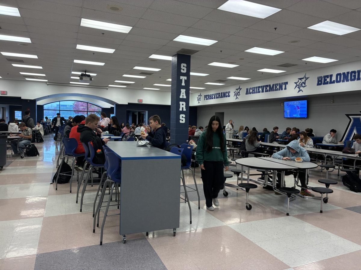 The North cafeteria changes include  various new furniture items and other North-themed decorations.