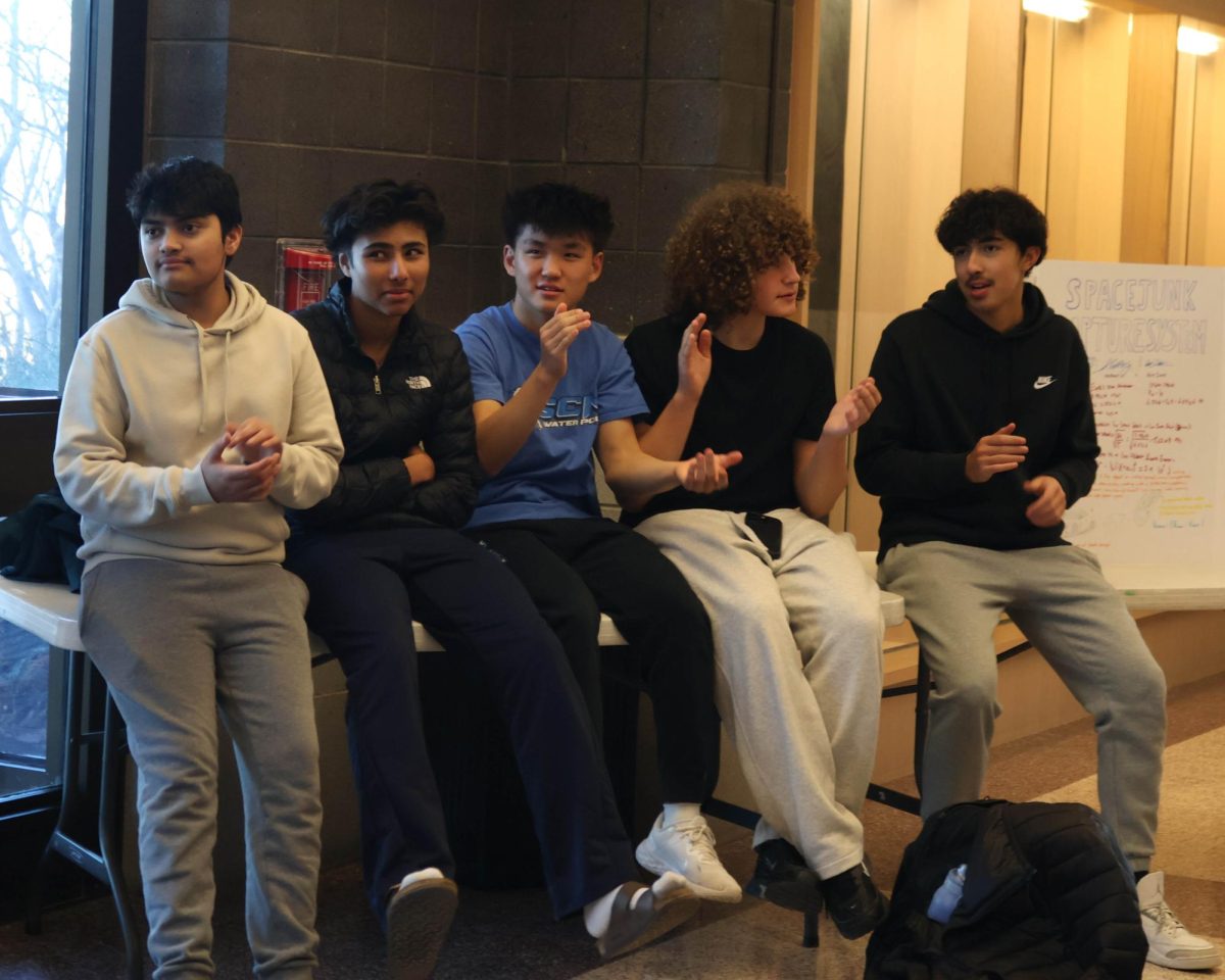 Juniors Alexander Jones, Michael Li and Mustafa Abdallah and sophomores Ved Bhagat and Ryyhan Essani