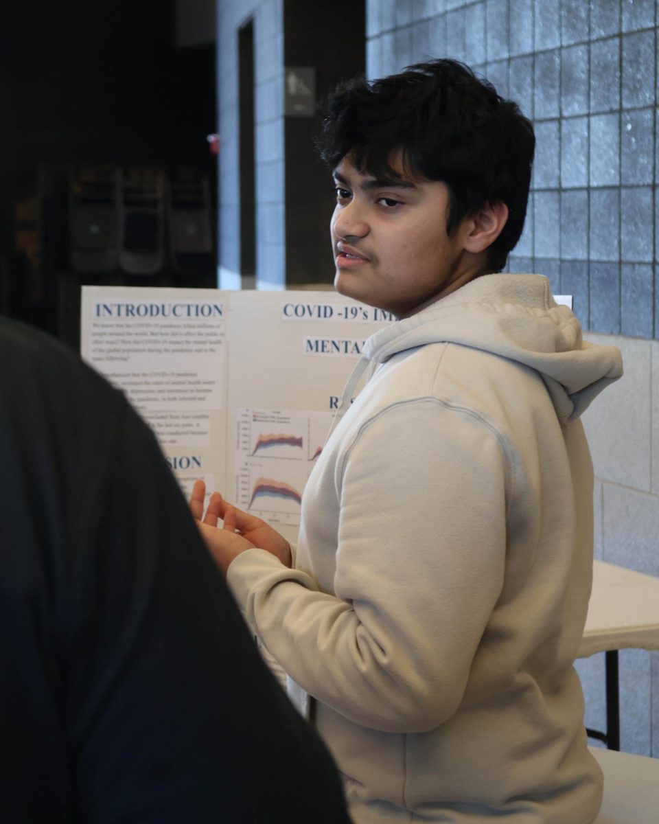 Sophomore Ved Bhagat