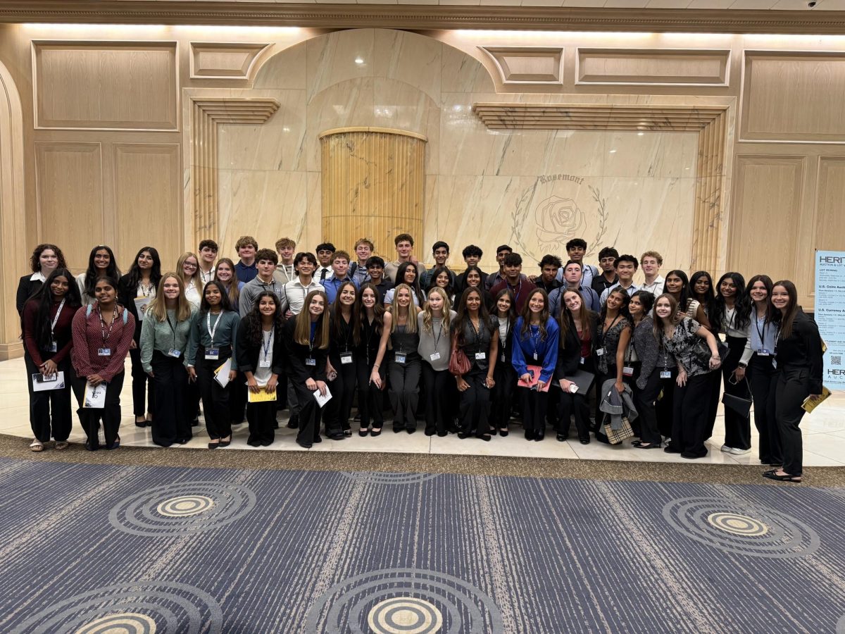 DECA attended a Fall Leadership Conference in Rosemont earlier this school year.