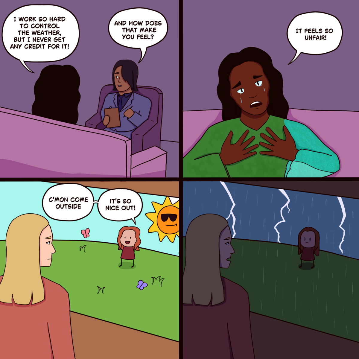 [SATIRE] Comic: "Mother Nature's Therapist"