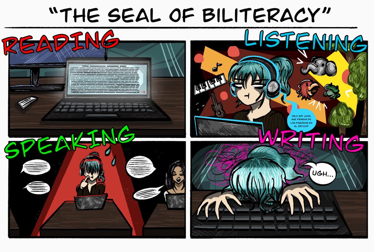 Comic: "The Seal of Biliteracy"
