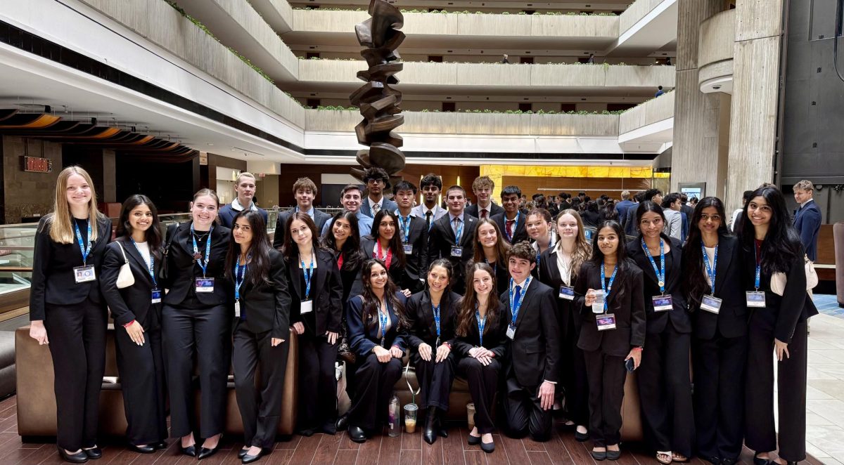 Members of DECA competed in the state competition from March 5 to March 7