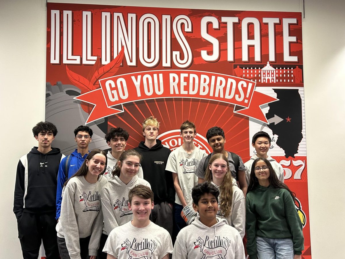 Math Team competed at Illinois State University on Saturday, April 18. 