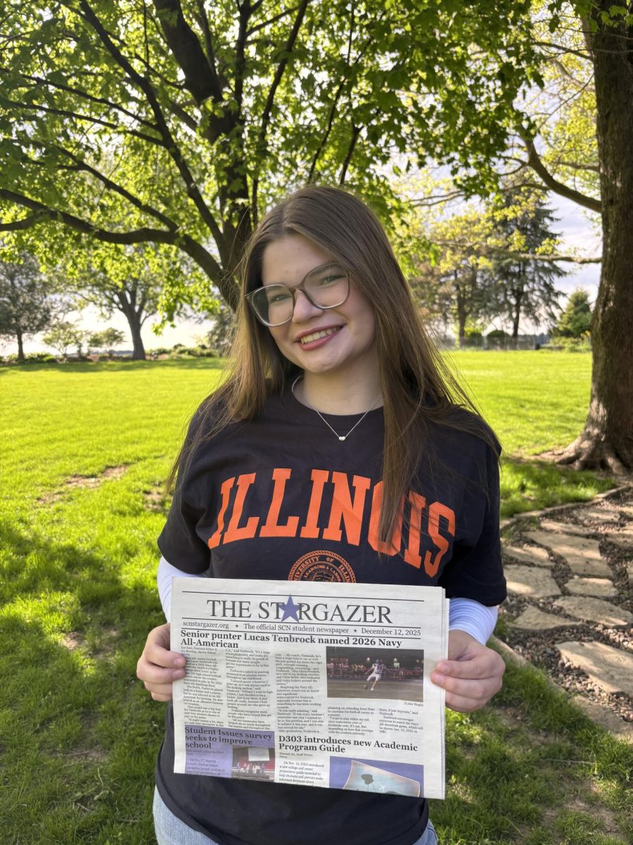 Tess will be attending the University of Illinois at Urbana-Champaign and majoring in Journalism.