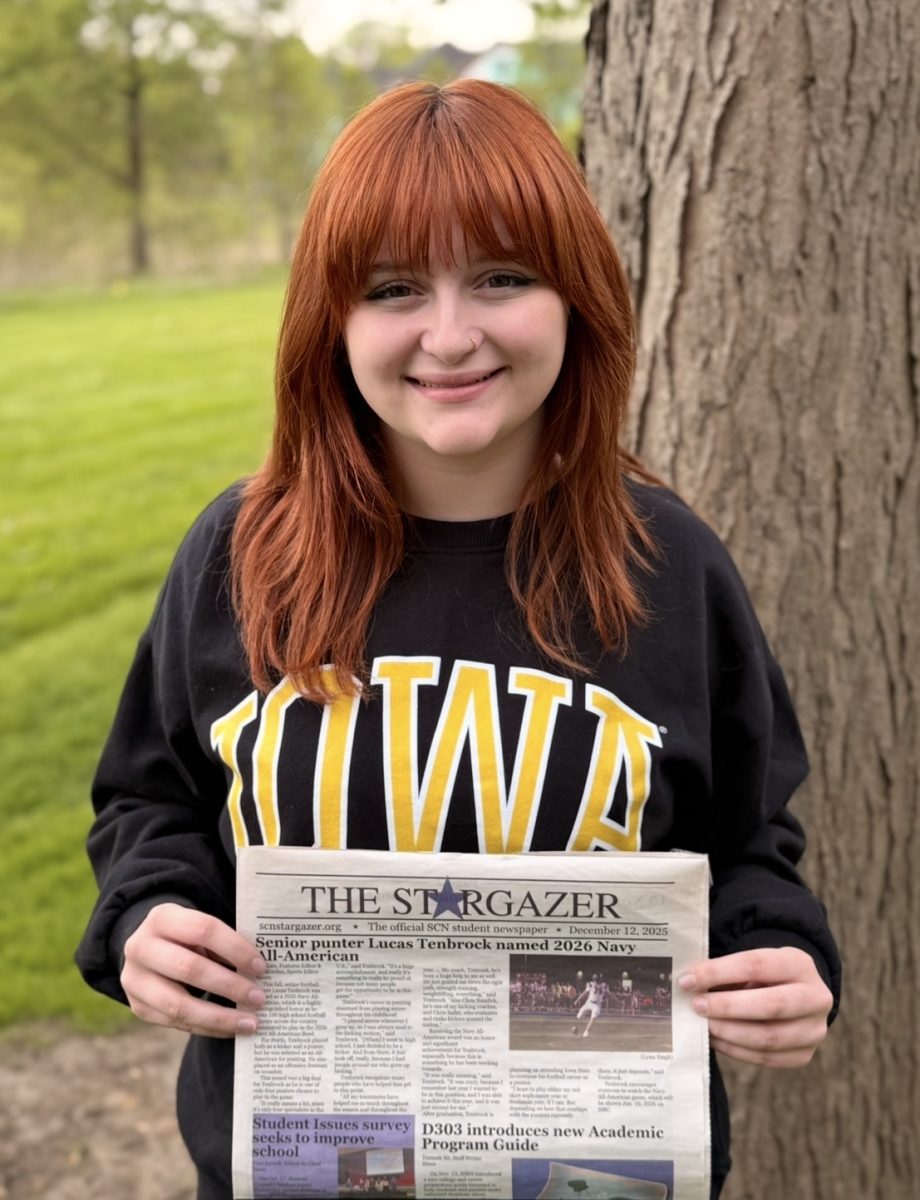 Jadyn will be attending the University of Iowa and majoring in Journalism and Mass Communications and Art.